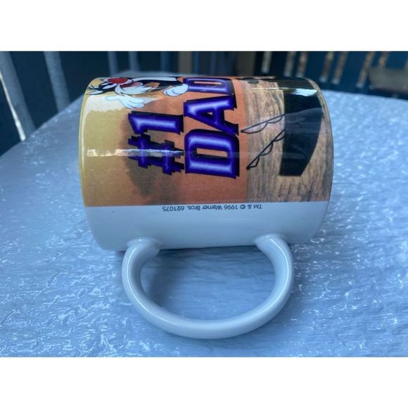 Disney Looney Tunes  #1 Dad Mug 1996-1997 Warner Bros - Picture 4 of 5